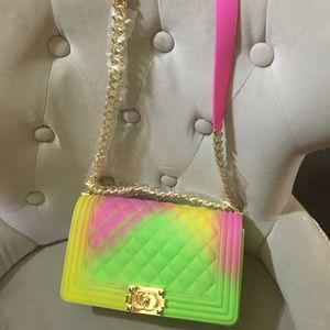 Cute multicolored purse
